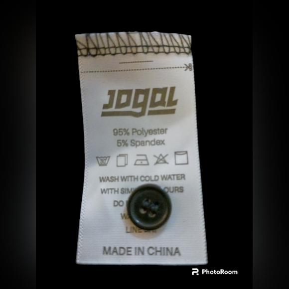 NWT Jogal Mens metallic style luxury shirt. XL. - Picture 7 of 7